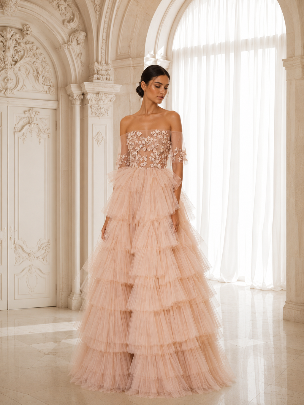 Cecile - Light beige