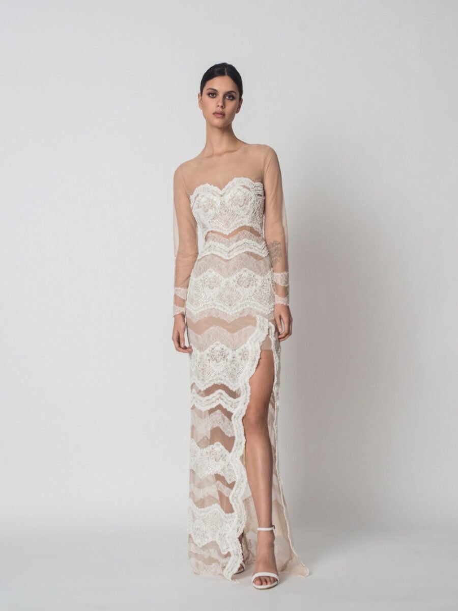 Carla Classic Wedding Dress Sample Sale - Image 2