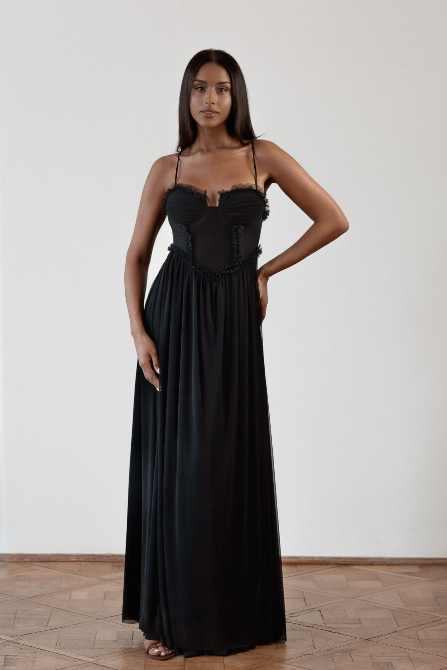 Bella Dress Maxi - black