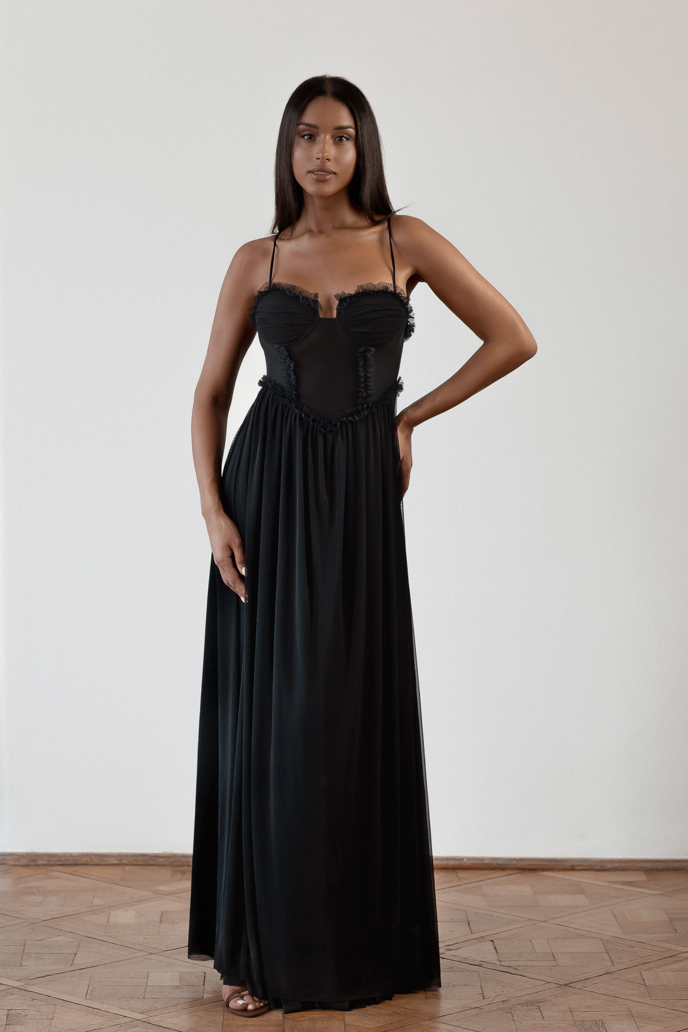 Bella Dress Maxi - black