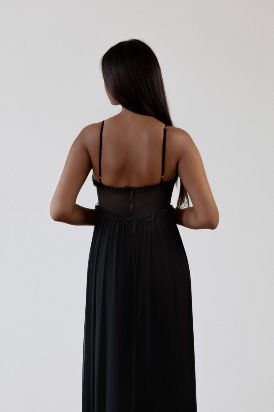 Bella Dress Maxi - black - Image 5