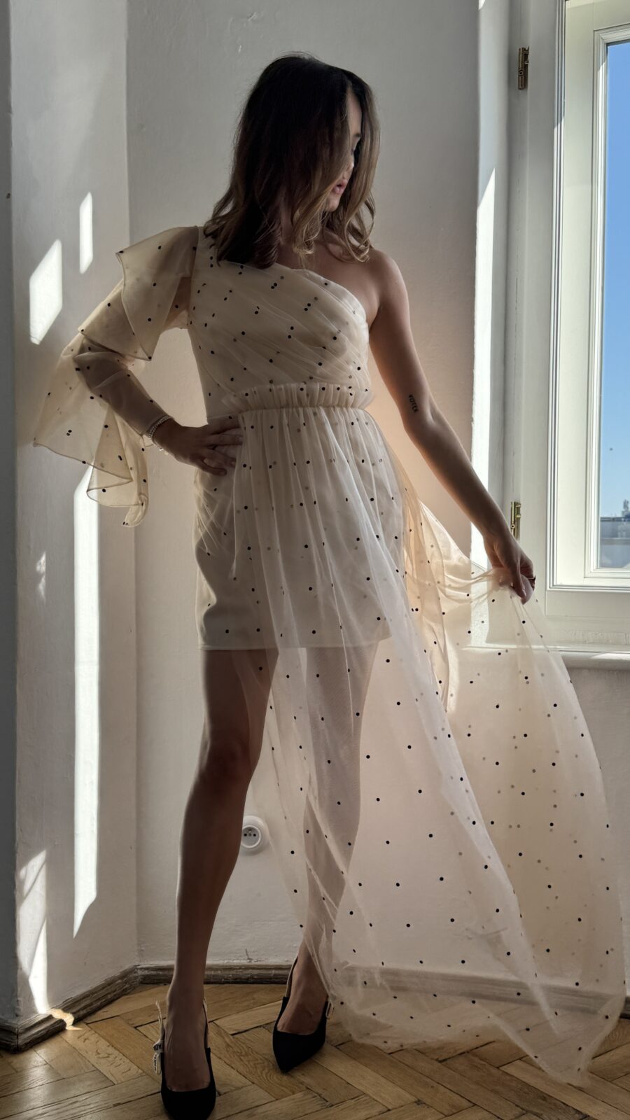 Fairytale polka dot dress - Image 4