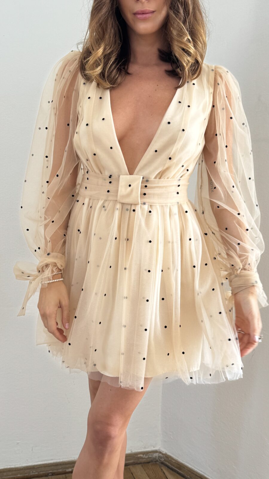 Polka dots tulle dress - Image 5