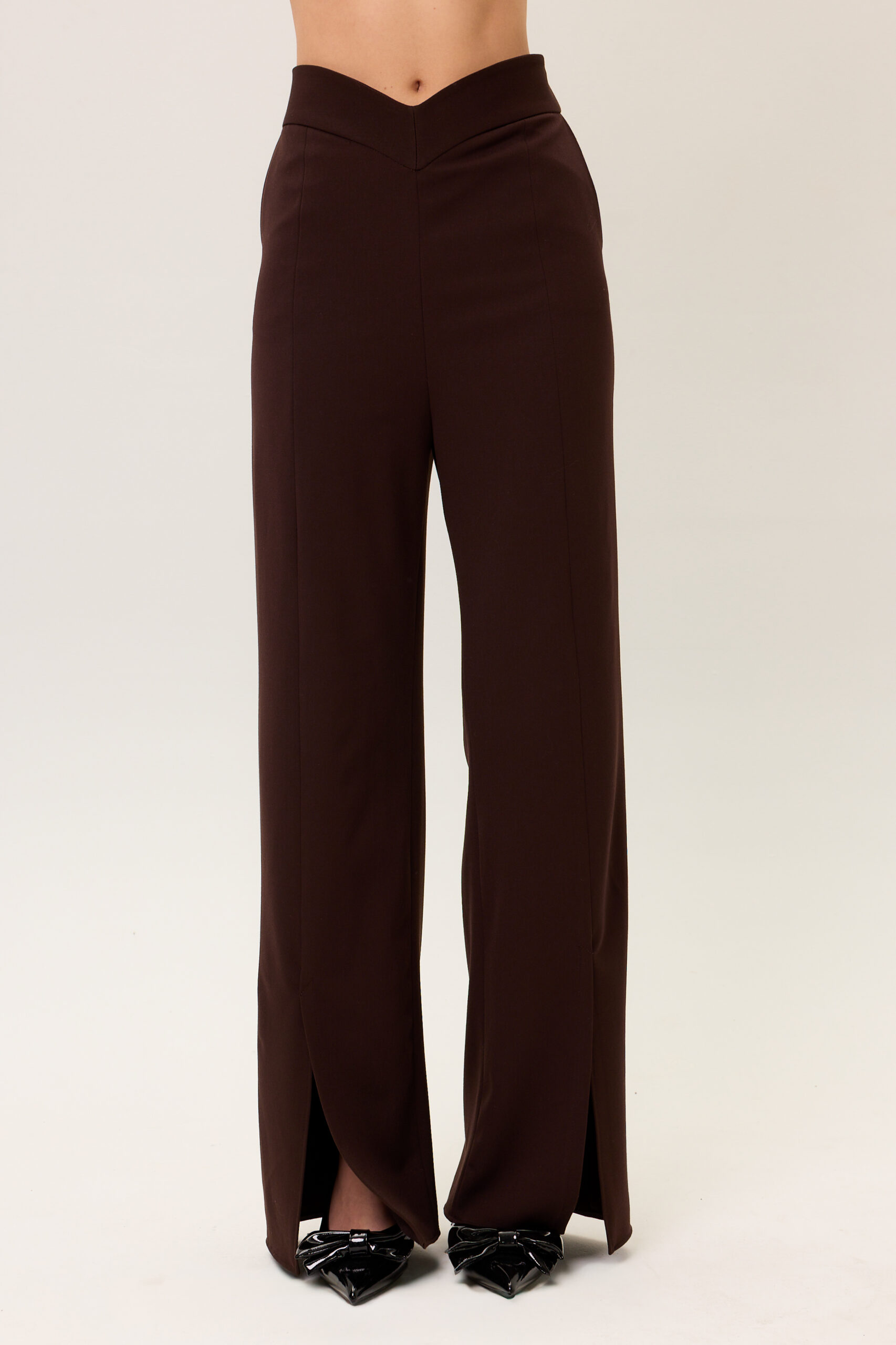 Hourglass Trousers Chocolate Brown - Image 2