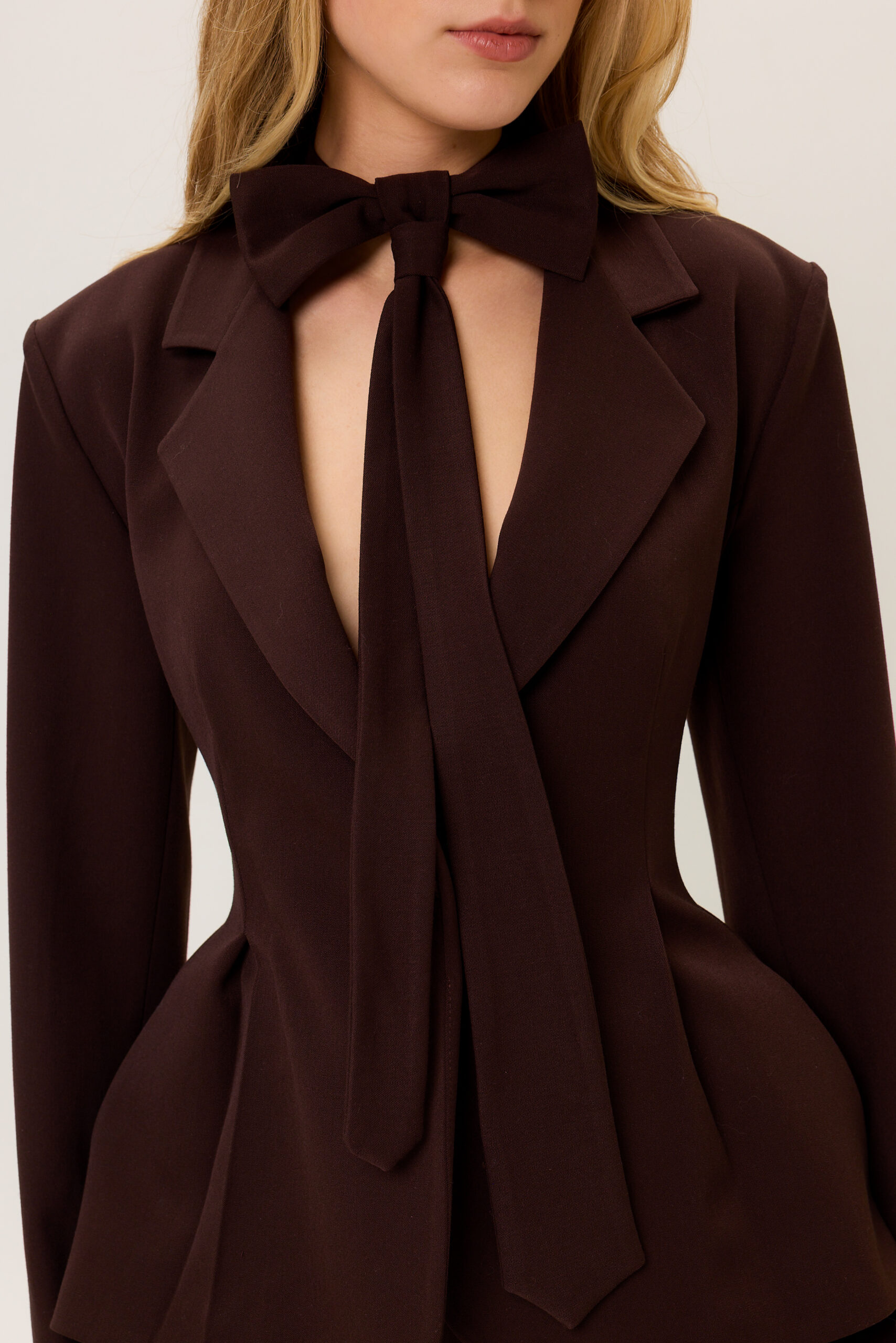 Bow tie brown chocolate - Image 3